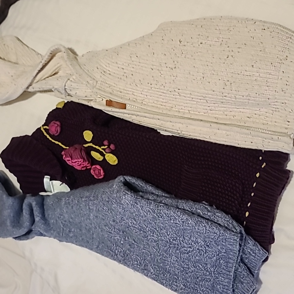 3 sweaters for 3-4 T